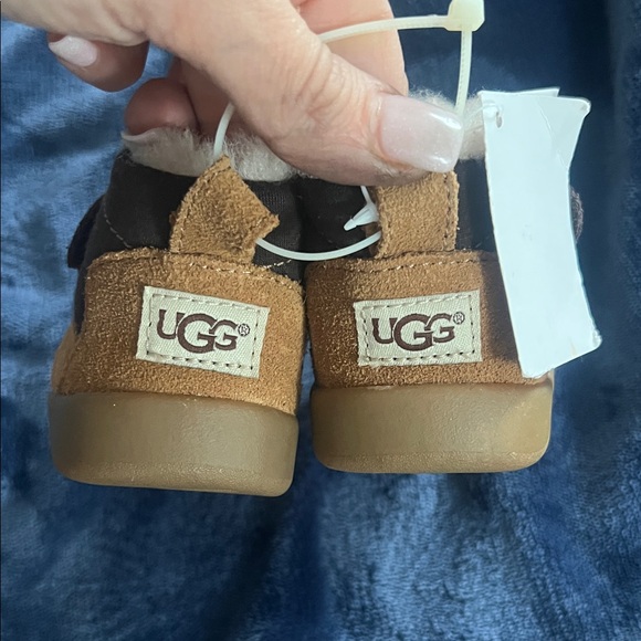 UGG Tan and Brown Kids Boots - Picture 2 of 5